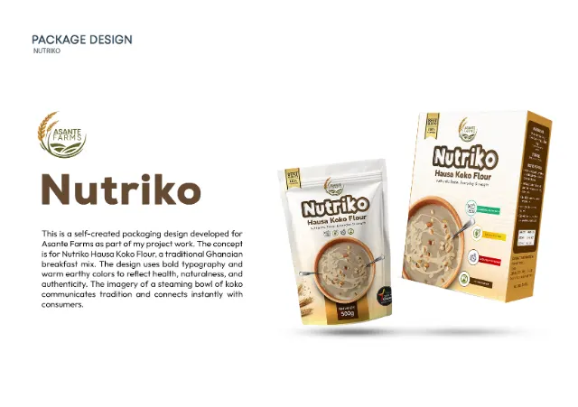 Nutriko packaging