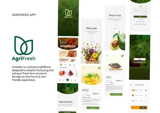 AgriFresh app UI